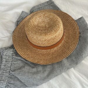 Lack of Color womens straw summer hat size M